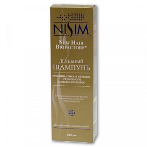 Nisim Шампунь против выпадения для нормальных и жирных волос 240 мл