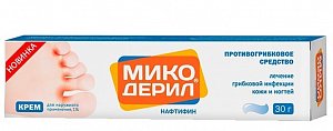 Микодерил крем для наружного применения 1% туба 30 г