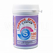 Дрожжи пивные с серой таблетки 100 шт. Эко Мон (БАД)