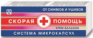 Скорая помощь Крем-бальзам от синяков и ушибов 75 мл