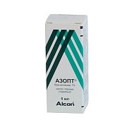 Азопт капли глазные 1% 5 мл флакон-капельница Азопт капли глазные 1% 5 мл флакон-капельница