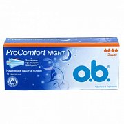 o.b. Procomfort Night Тампоны ночные Super 16 шт.