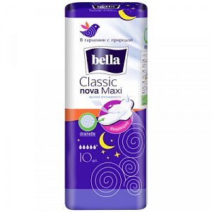 Bella Прокладки Nova Classic Maxi драйнет 10  шт.