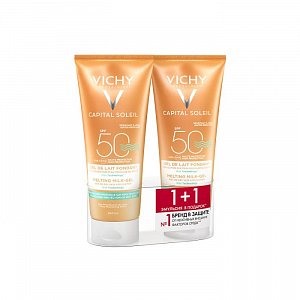 Vichy Capital Soleil Набор Эмульсия тающая SPF50 200мл 2шт.
