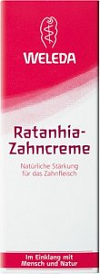 Weleda Зубная паста Растительная ратания 75 г