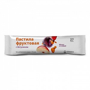 Пастила фруктовая 27г яблоко со сливой Витатека