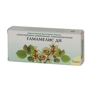 Гамамелис-ДН суппозитории ректальные гомеопатические 6 шт.