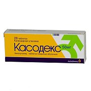 Касодекс таблетки покрытые пленочной оболочкой 50 мг 28 шт. Касодекс таблетки покрытые пленочной оболочкой 50 мг 28 шт.