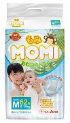 Momi Подгузники M 6-11 кг 62 шт.