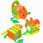 Мякиши Игрушка Кубик Лиса 305 со звуковыми элементами