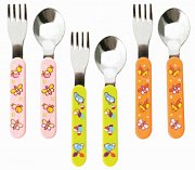 Мир детства Набор: вилочка и ложечка 12+ 17401 1 шт