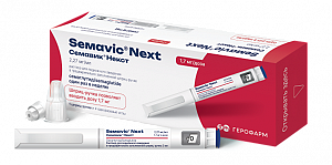 Семавик Некст раствор для подкожного введения 1,7 мг доза 3мл шприц-ручка 1 шт. + игла одноразовая 4 шт.