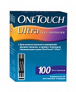 One Touch Ultra тест-полоски для экспресс-диагностики глюкозы в крови 100 шт. One Touch Ultra тест-полоски для экспресс-диагностики глюкозы в крови 100 шт.