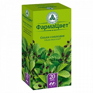 Ольхи соплодия фильтр-пакетики 1,5 г 20 шт. КЛС
