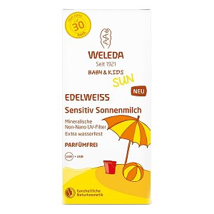Weleda Крем натуральный солнцезащитный для младенцев и детей SPF30 150 мл