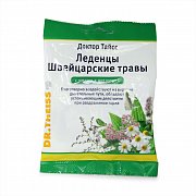 Dr.Theiss тайсс леденцы швейцарские травы с мёдом+вит.с 50 г
