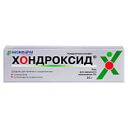 Хондроксид гель для наружного применения 5% туба 30 г Хондроксид гель для наружного применения 5% туба 30 г
