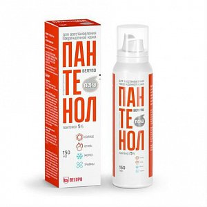 Пантенол 5% 150мл пена Белупо