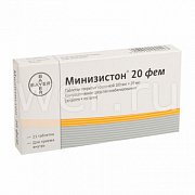 Минизистон таблетки 21 шт. Минизистон таблетки 21 шт.