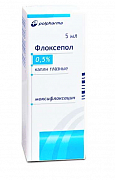 Флоксепол капли глазные 0,5% флакон-капельница 5 мл Флоксепол капли глазные 0,5% флакон-капельница 5 мл
