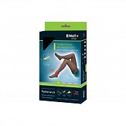 B.Well Pro Чулки JW-215 1 класс компрессии р.5 Черные с ажурным верхом