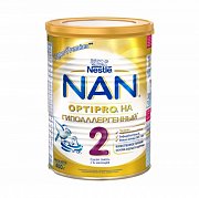 Nestle NAN 2 Молочная смесь Optipro гипоаллергенная с 6 мес. 400 г
