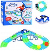 1Toy Гибкий трек Полицейский участок Погоня за воришкой 127 деталей