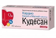Кудесан Кардио Калий и магний таблетки 1000 мг 40 шт. (БАД)
