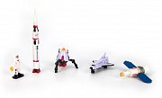 Технопарк 1089138-R Набор Космос (ракета, шаттл, спутник, космический корабль, космонавт)