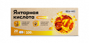 Янтарная кислота Премиум BioForte таблетки 100 мг 20 шт. Янтарная кислота Премиум