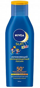Нивея Sun Лосьон солнцезащитный для детей SPF50+ 200 мл