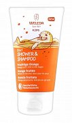 Weleda Kids Шампунь-гель для волос и тела Апельсин 150 мл Weleda Kids Шампунь-гель для волос и тела Апельсин 150 мл