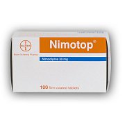 Нимотоп таблетки покрытые пленочной оболочкой 30 мг 100 шт. Нимотоп