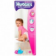 Huggies Подгузники-трусики для девочек 13-17 кг 48 шт.