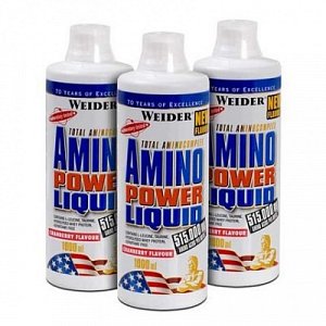 Weider Аминопауэр ликвид Клюква бутылка 1л