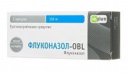Флуконазол-OBL капсулы 150 мг 1 шт. Флуконазол-OBL капсулы 150 мг 1 шт.
