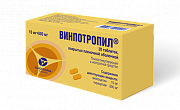 Винпотропил таблетки покрытые пленочной оболочкой 10 мг+800 мг 30 шт. Винпотропил