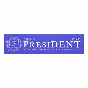 PresiDENT Зубная паста эмульсионная Defense 50 мл