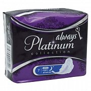 Always Прокладки Ultra Platinum найт 7 шт.