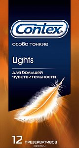 Contex [Контекс] Презервативы Lights особо тонкие 12 шт.