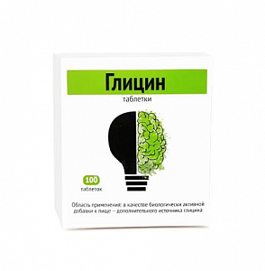 Глицин 102мг №100 табл. Биотики (БАД)
