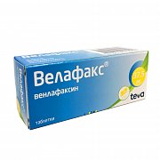 Велафакс таблетки 37,5 мг 28 шт. Велафакс таблетки 37,5 мг 28 шт.