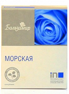 Соль морская для ванн 600 г Бальзамир ПК-Сириус