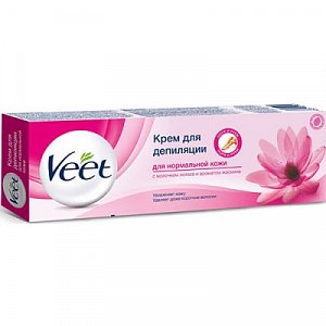 Veet Крем для депиляции с молочком лотоса и экстрактом жасмина 100 мл для нормальной кожи