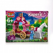 Город Мастеров АА-2003-R Конструктор Карета 47 Деталей