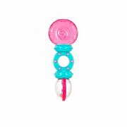 Bright Starts Погремушка-прорезыватель Леденец розовый