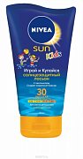 Нивея Sun Лосьон солнцезащитный детский Играй и купайся SPF30 150 мл Нивея Sun Лосьон солнцезащитный детский Играй и купайся SPF30 150 мл