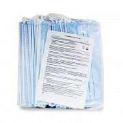 Маска медицинская нестерильная трехслойная на резинке 50 шт. Маска медицинская нестерильная трехслойная на резинке 50 шт.