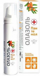 Олазоль+пантенол крем аэрозольный косметический 80 г