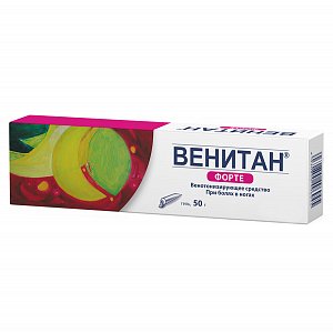 Венитан Форте гель для наружного применения туба 50 г